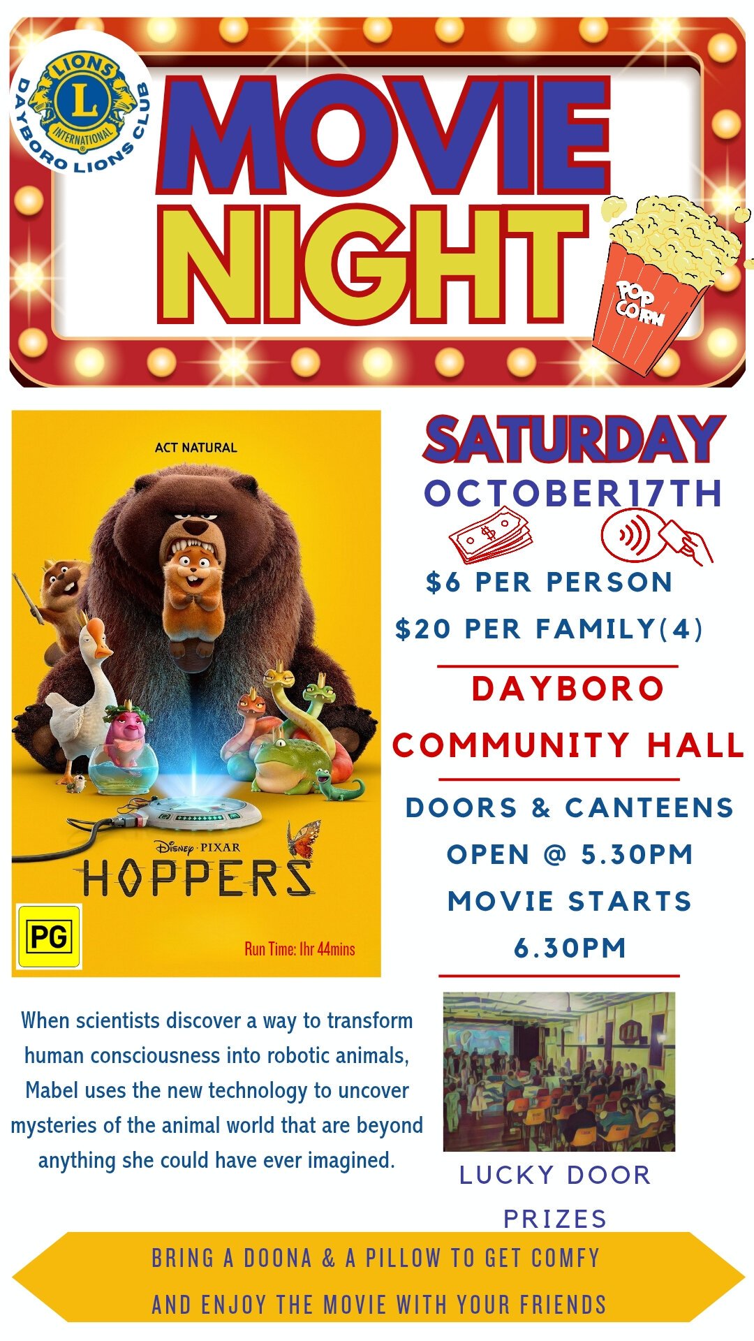 Lions Movie Night