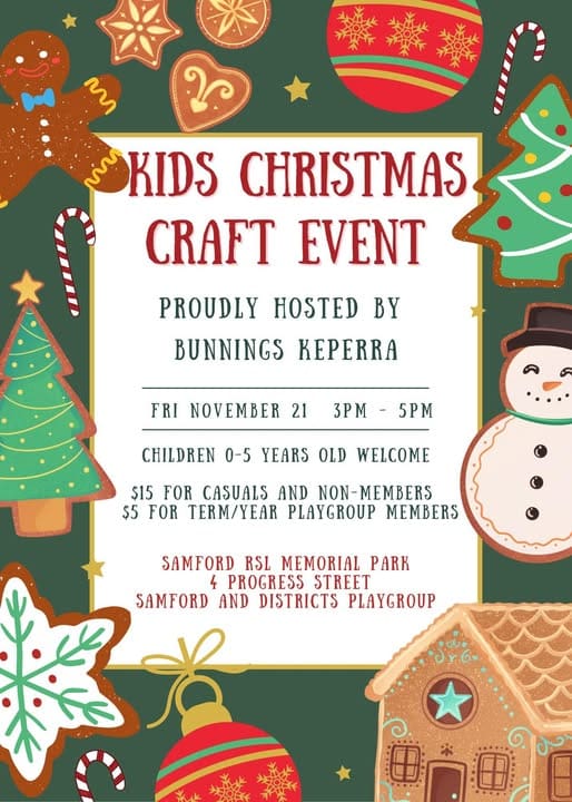 Kids Christmas Craft Event