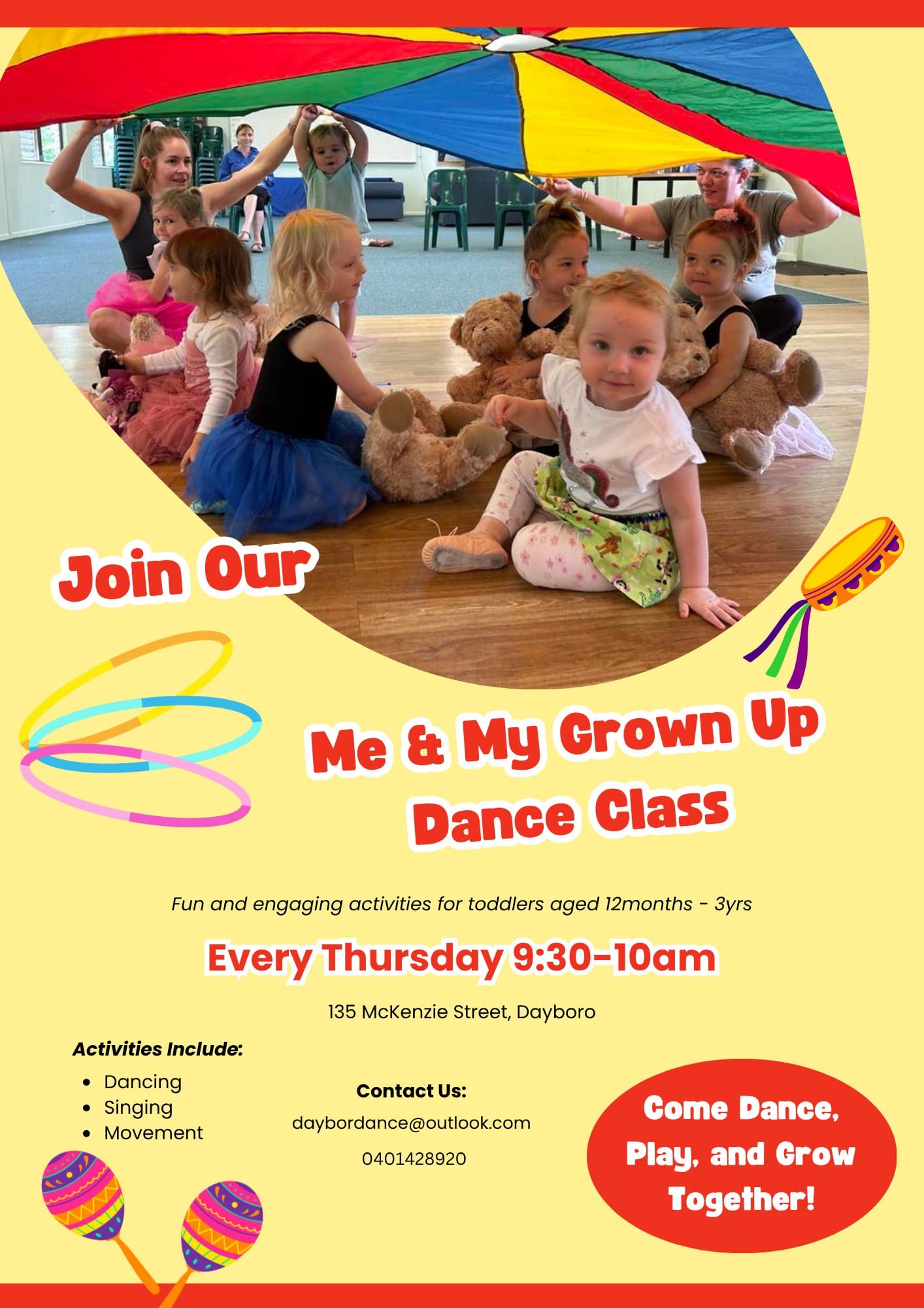 Me & My Grown Up Dance Class