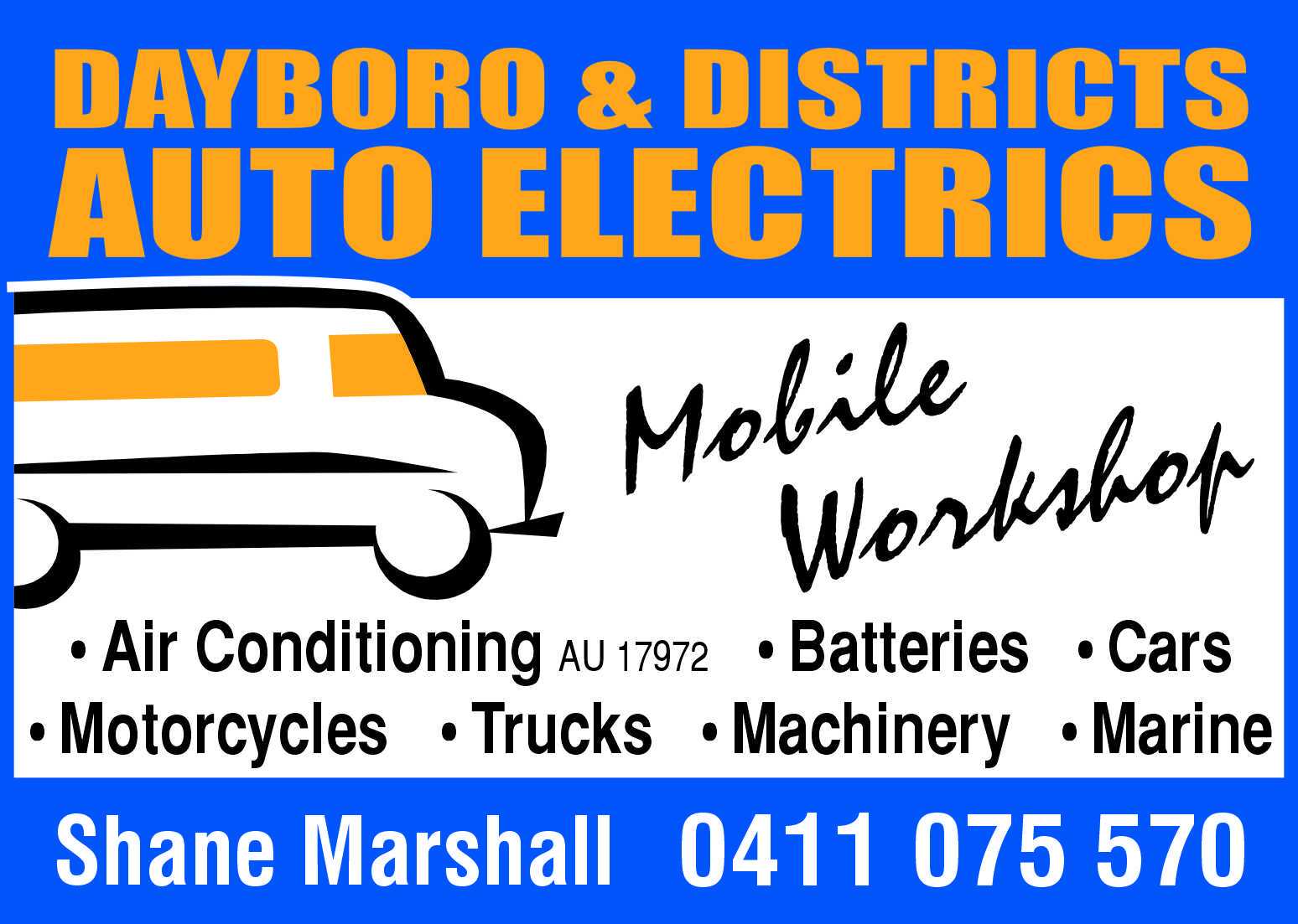 Dayboro & Districts Auto Electrics