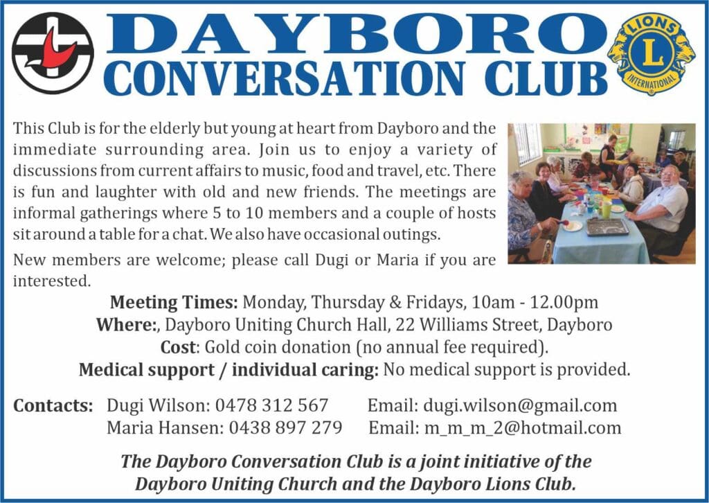 Dayboro Conversation Club