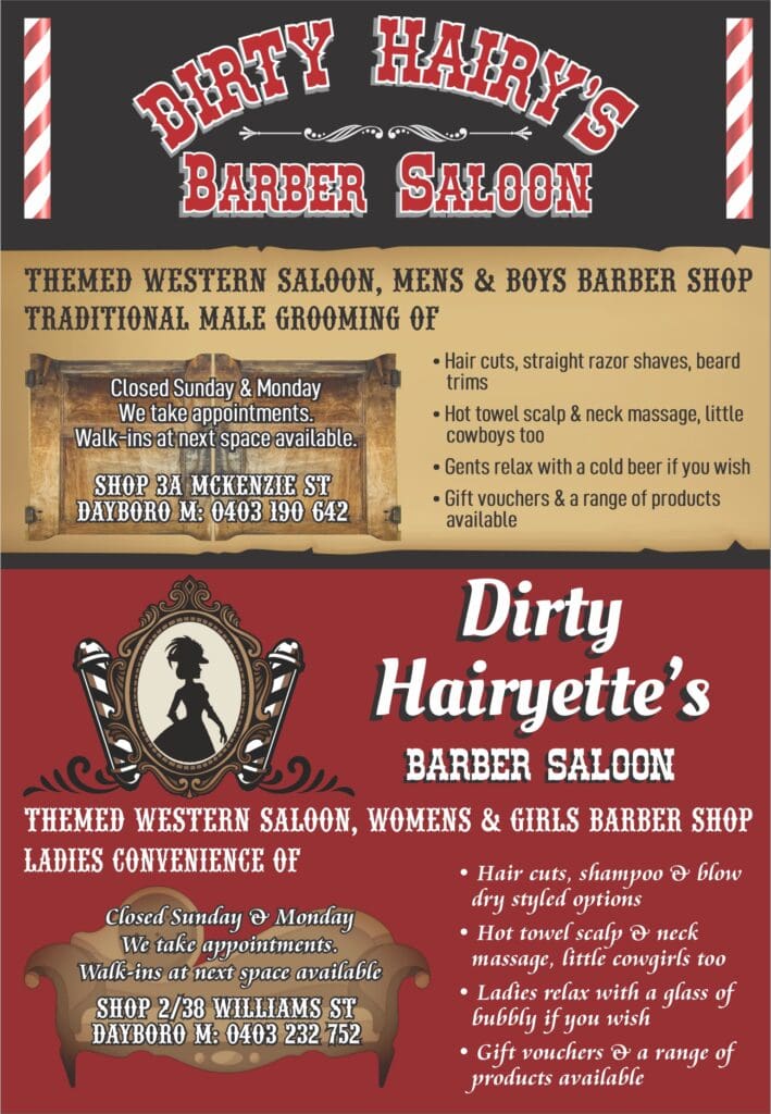 Dirty Hairy's Barber Saloon