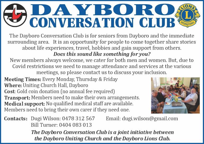 Dayboro Lions Conversation Club